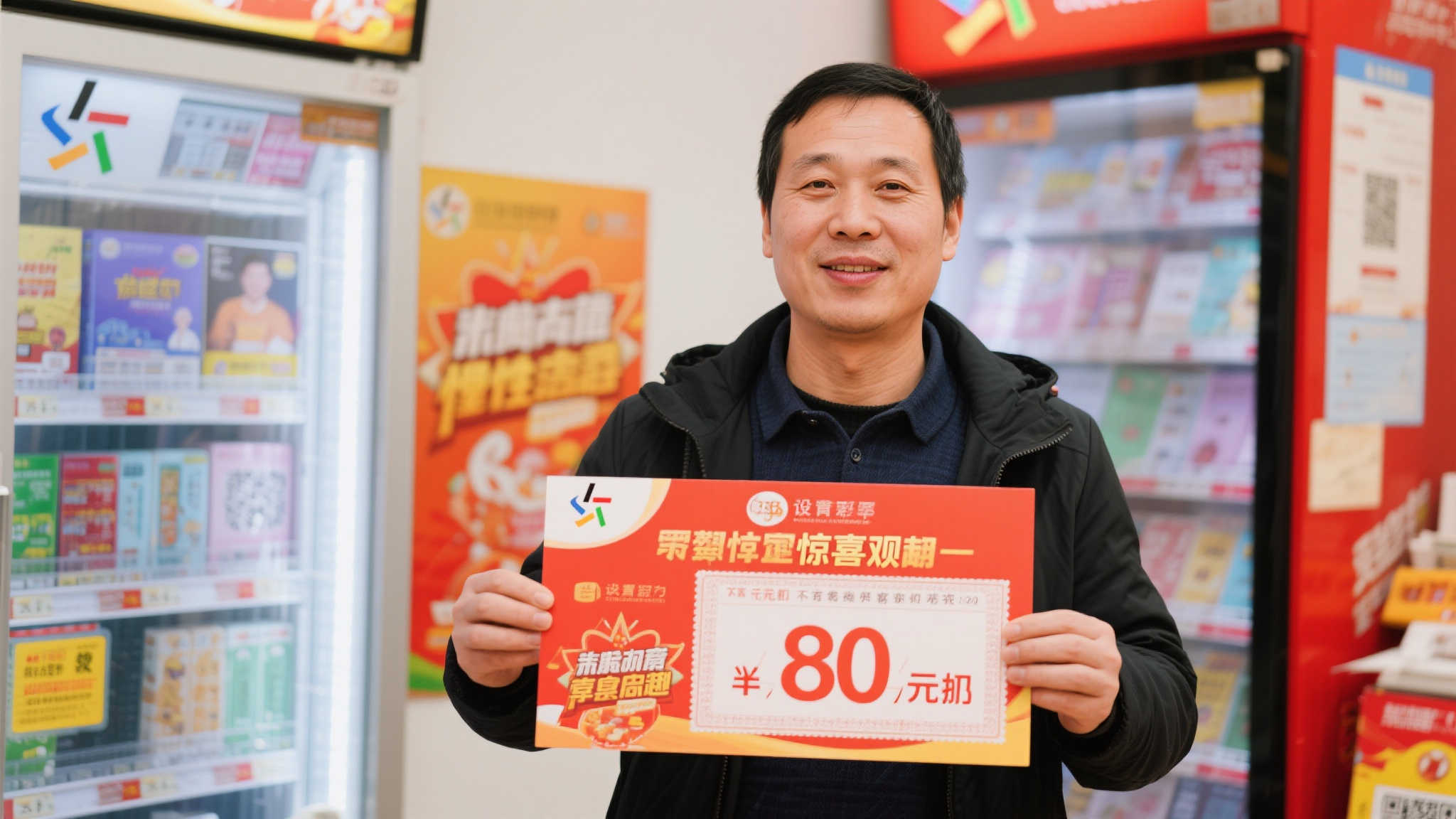 包工头80元中体彩百万大奖 痴迷排列游戏誓言继续追梦